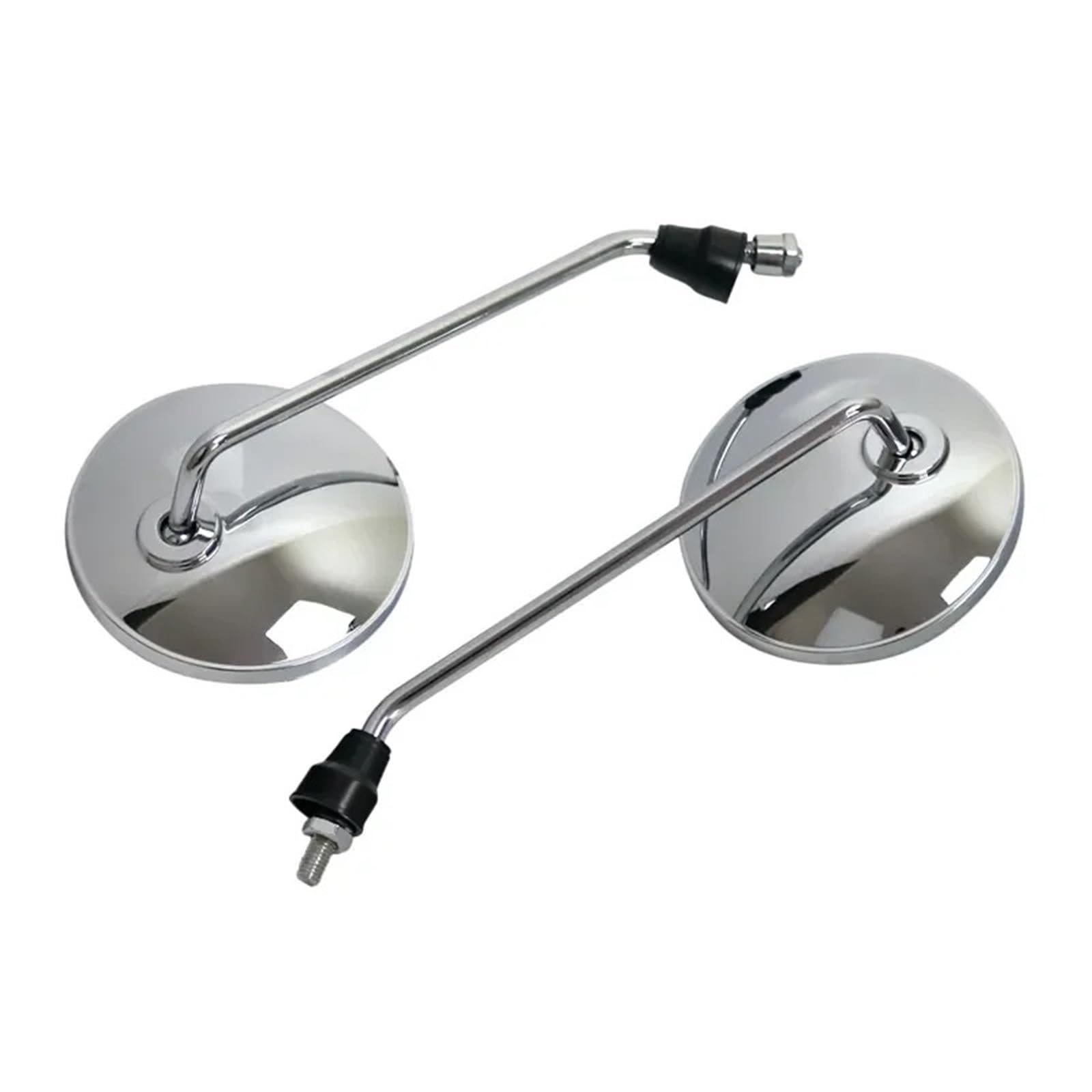 retroviseur guidon Rétroviseur De Moto 2 Pièces/paire Rétroviseurs De Vélo Électrique Rétroviseur Latéral De Cyclomoteur 8mm Rond
