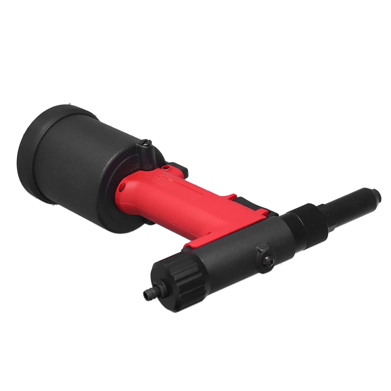 FTVOGUE Nitownica Pneumatyczna Pneumatyczna Maszyna do Nitowania Pistolet do Nitowania ze Stali Stopowej 9400N 0,6 0,8 MPa Skok 18 Mm Napraw Samochodowych Mocowanie Metali i Użytkowanie w Warsztacie