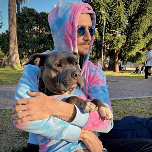 Spark Paws Dog Hoodie – Premium Dog Sweater for Small, Medium, and Large Dogs | Warm Outfits for French Bulldogs, Pitbull, Puppy, Winter Jacket Alternative - Snow Cone - S - Image 6