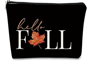 Maple Leaf Makeup Bag: A Thoughtful Autumn Gift for Mom