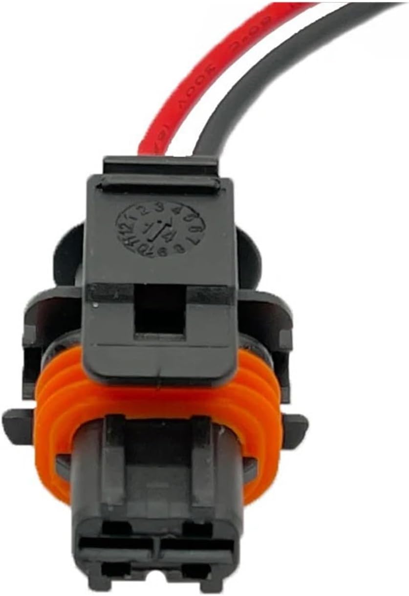 2 Pin 1928404072 Automotive Common Rail Diesel Injector Plug Connector Wiring Harness Socket 1928403137(10 Pcs)