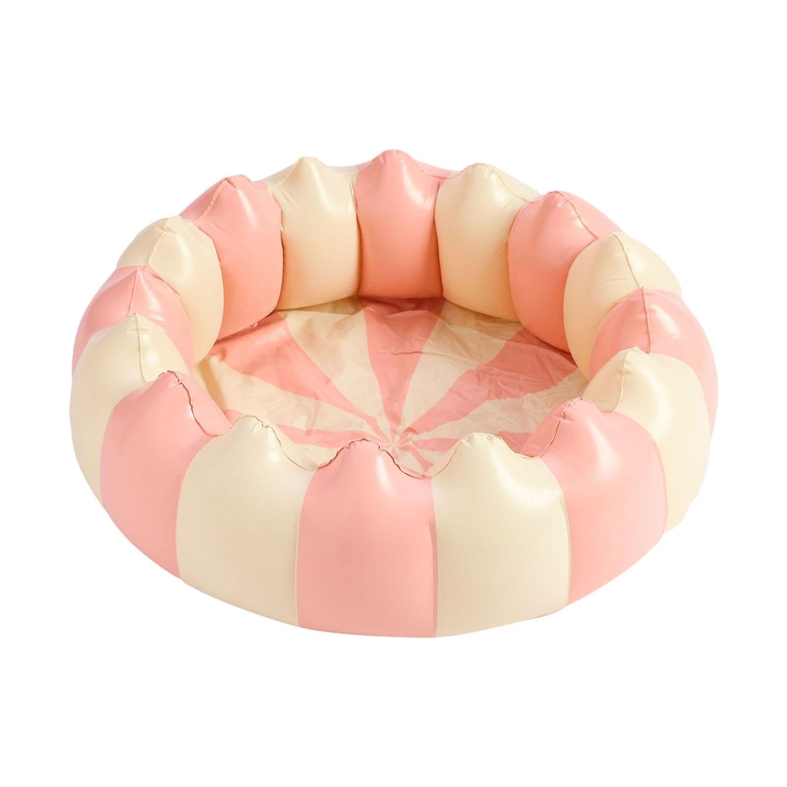 ATORSE Inflatable Kids Pool Party Play Center 75cmx25cm for Yard Girls and Boys Fun Pink and White|Home & Garden|Yard, Garden & Outdoor Living|Pools & Spas|Swimming Pools|Inflatable & Kid Pools-picture-16