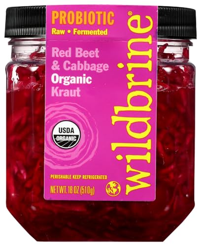 Wildbrine Red Beet And Red Cabbage Sauerkraut Salad, 18 Ounce