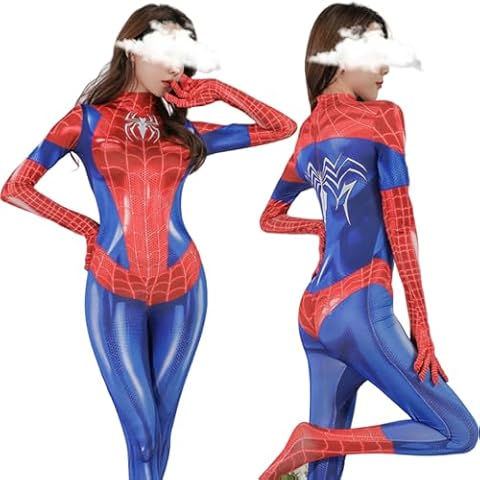 LureZone Women's Superhero Anime Jumpsuit Cover