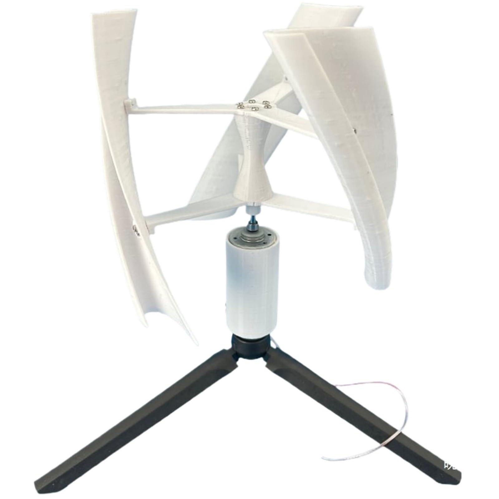 Generador de viento, Generador sin escobillas de eje vertical, viento en miniatura 25 W y 15 V,para el hogar barco marino