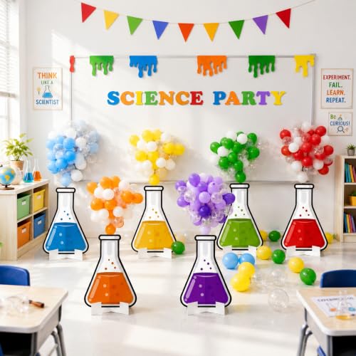 Foilswirl 178 Pcs Science Decorations for Classroom Back to School,Classic