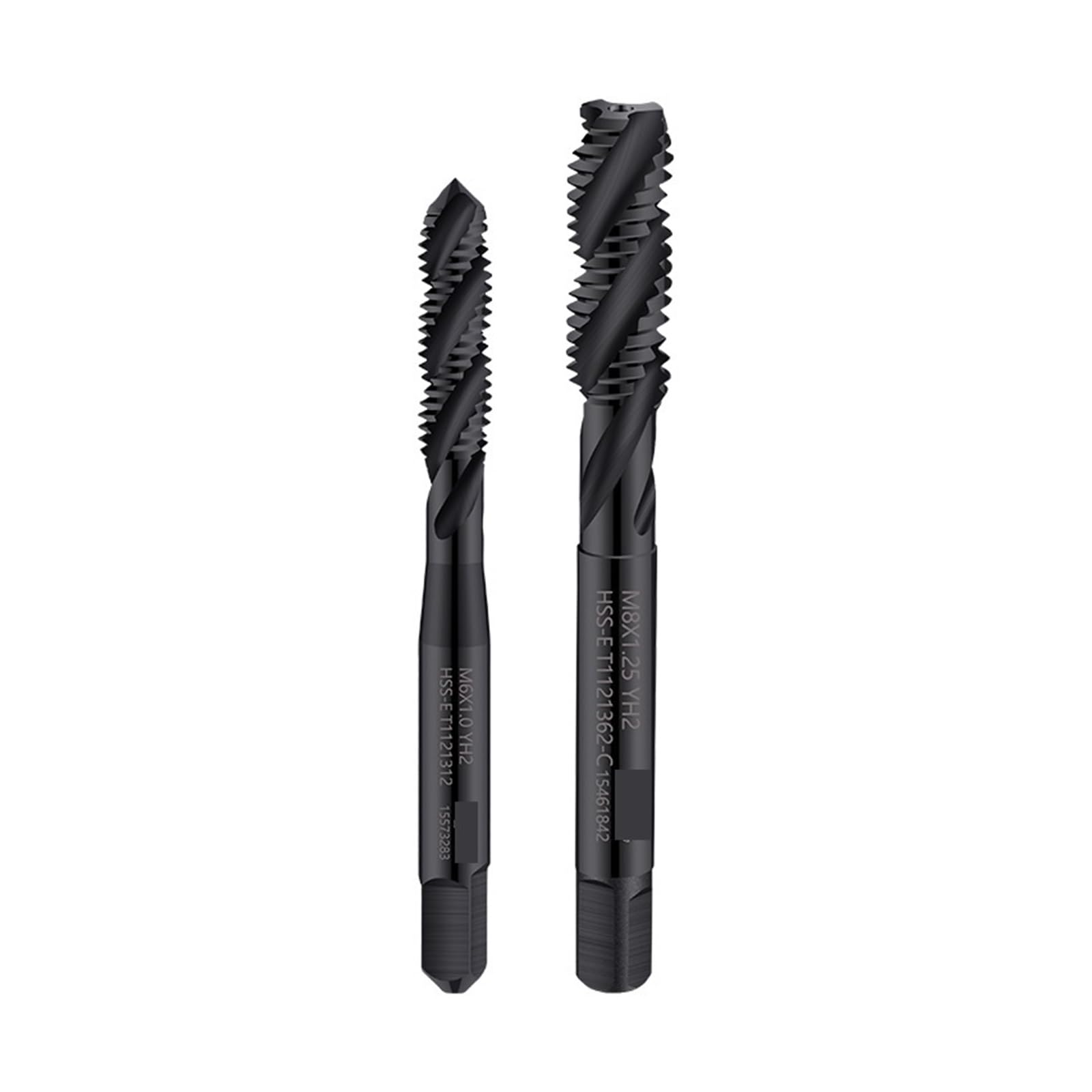 1pcs Metric Spiral Fluted Tap M2-M20 Machine Screw Thread Taps Blind Hole Tapping(Crew Cut,M10X1.5)
