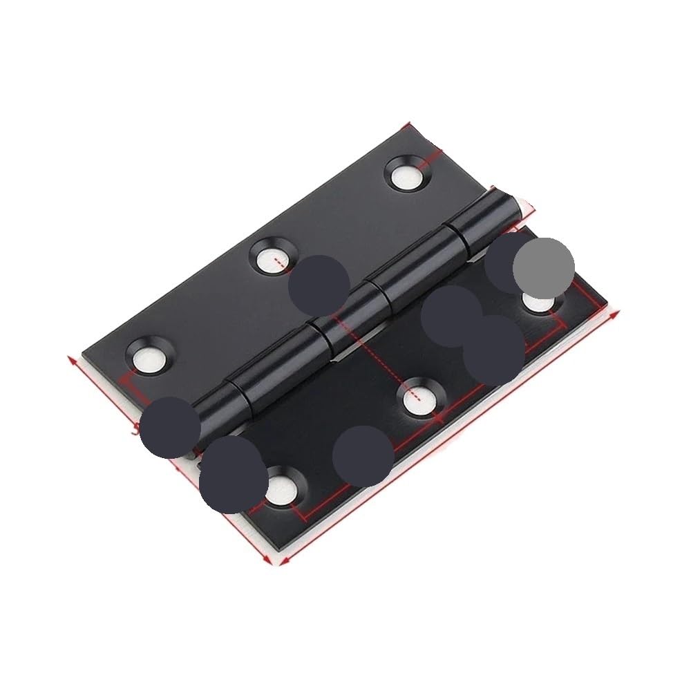 Metal Butt Hinge Flat Cabinet Hinges for Wooden Boxes & Cabinets