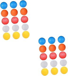 BESPORTBLE 72 Peças De Brinquedo De Golfe Para Prática De Bolas Ao Ar Livre Bolas Flutuantes Gooders Para Homens Itens Para Homens Bolas Macias De Plástico Bolas De Treinamento Bolas