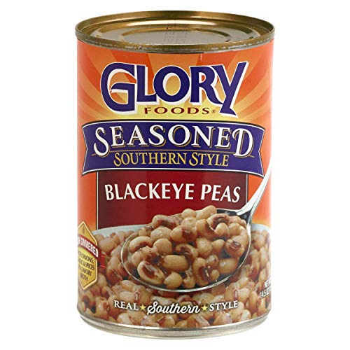 Glory Foods, Seasoned, Blackeye Peas, 15 oz (Pack of 3) image 2