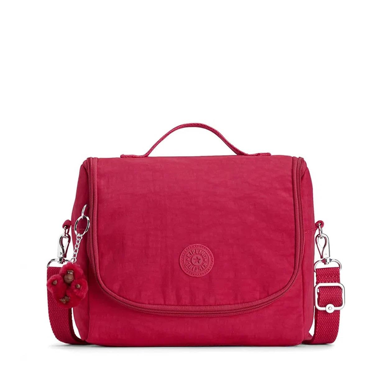 Kipling NEW KICHIROU Duże pudełko na lunch, woreczki, etui, True Pink (Różowy)