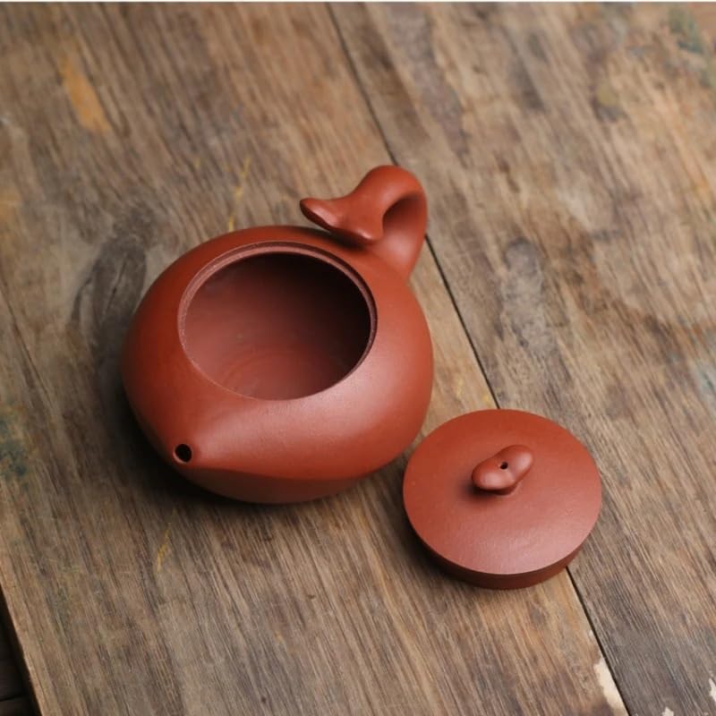 Czajnik z chińskiej fioletowej gliny, ceramiczny czajnik w kolorze niebiesko-białym, zestaw do herbaty i czajniczek, domowy zestaw do herbaty w stylu retro, chińskie akcesoria do ceremonii parzenia
