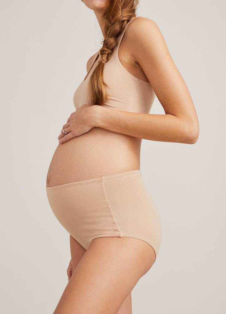 HATCH The Skin to Skin Maternity Bra, Wireless, Soft & Stretchy Design for Breastfeeding, Pregnancy, & Beyond, Sand, Medium - Image 4