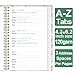 Address Book with Alphabetical Tabs - Telephone & Address Book with Address Contacts, Special Date, Phone, Birthday & Internet Login Password for Home and Office, 4.3