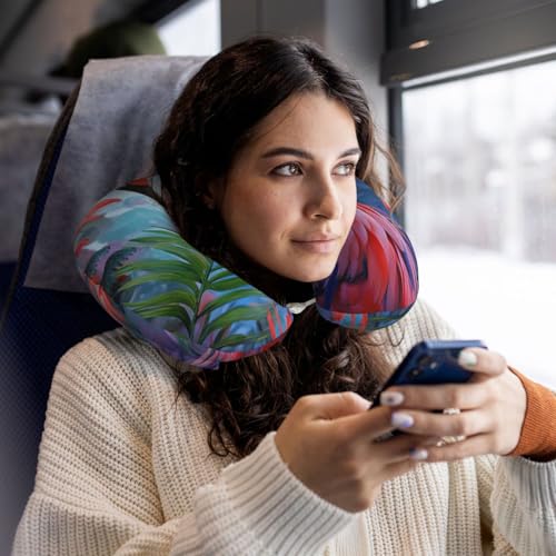 Almohada Viscoelástica U-Shaped Tamaño Único Para Viaje miniatura 6