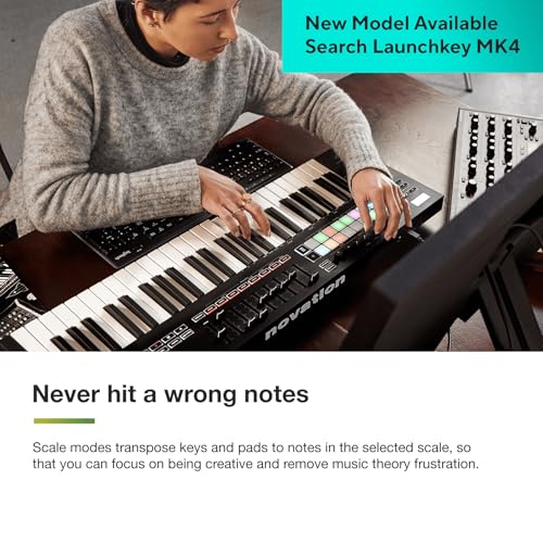 Image of Novation Launchkey 25 MK3: 25 Velocity-Sensitive Keys, Deep Ableton Live Integration, Capture Midi Function, USB, Includes USB Cable
