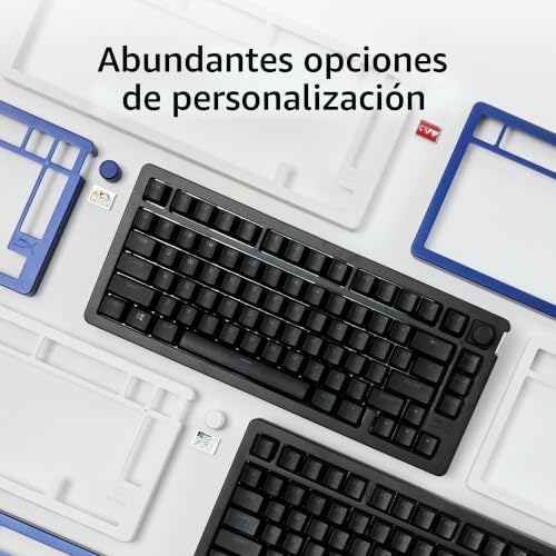 Teclado mecánico HyperX Alloy Rise 75 con batería de 80 horas y conexión Bluetooth 7