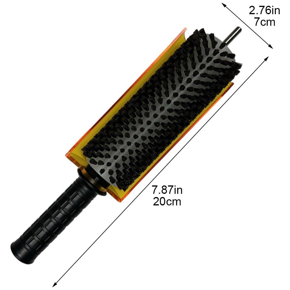 Kit De Brosses À Farter pour Skis – Brosses À Farter pour Snowboard Skis avec Manche Housse, Faciles À Manipuler, Ensemble De Brosses À Farter Durables