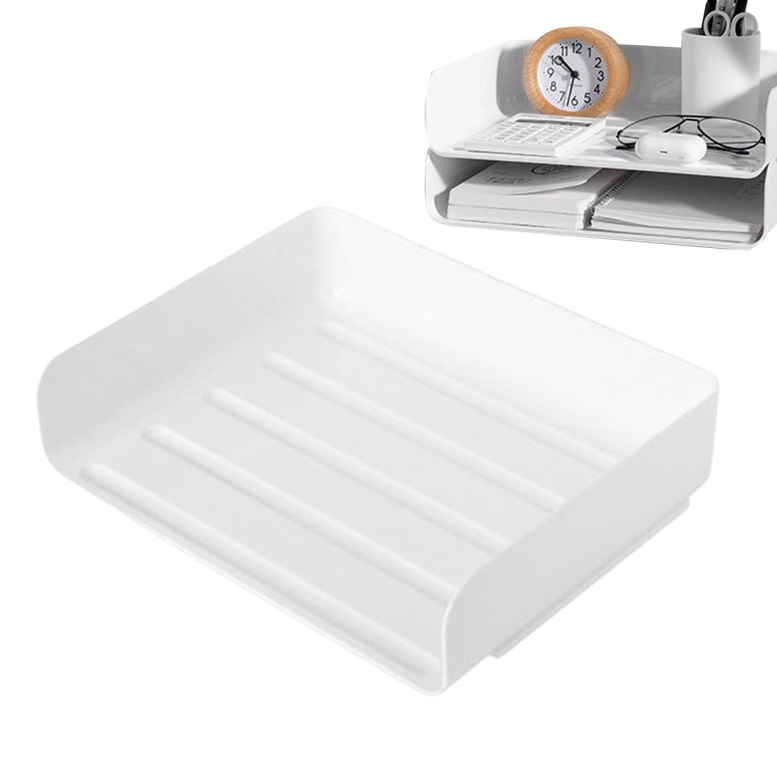 Organizzatore di carta da scrivania, vassoio per lettere, organizer da | scrivania, porta documenti, porta carta da scrivania, porta file, robusta libreria, organizer per documenti, lettere