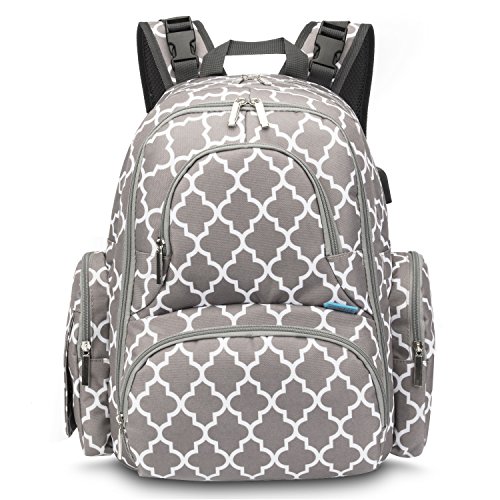 CoolBELL Baby Diaper Backpack Bag for Twins