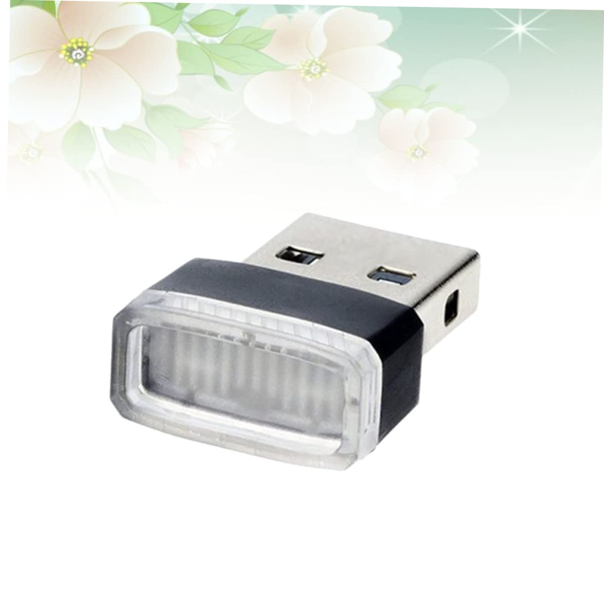 Lampe USB LED Bleu pour Intérieur Voiture Lumière Ambiance à Haute Luminosité Compatible Ports USB