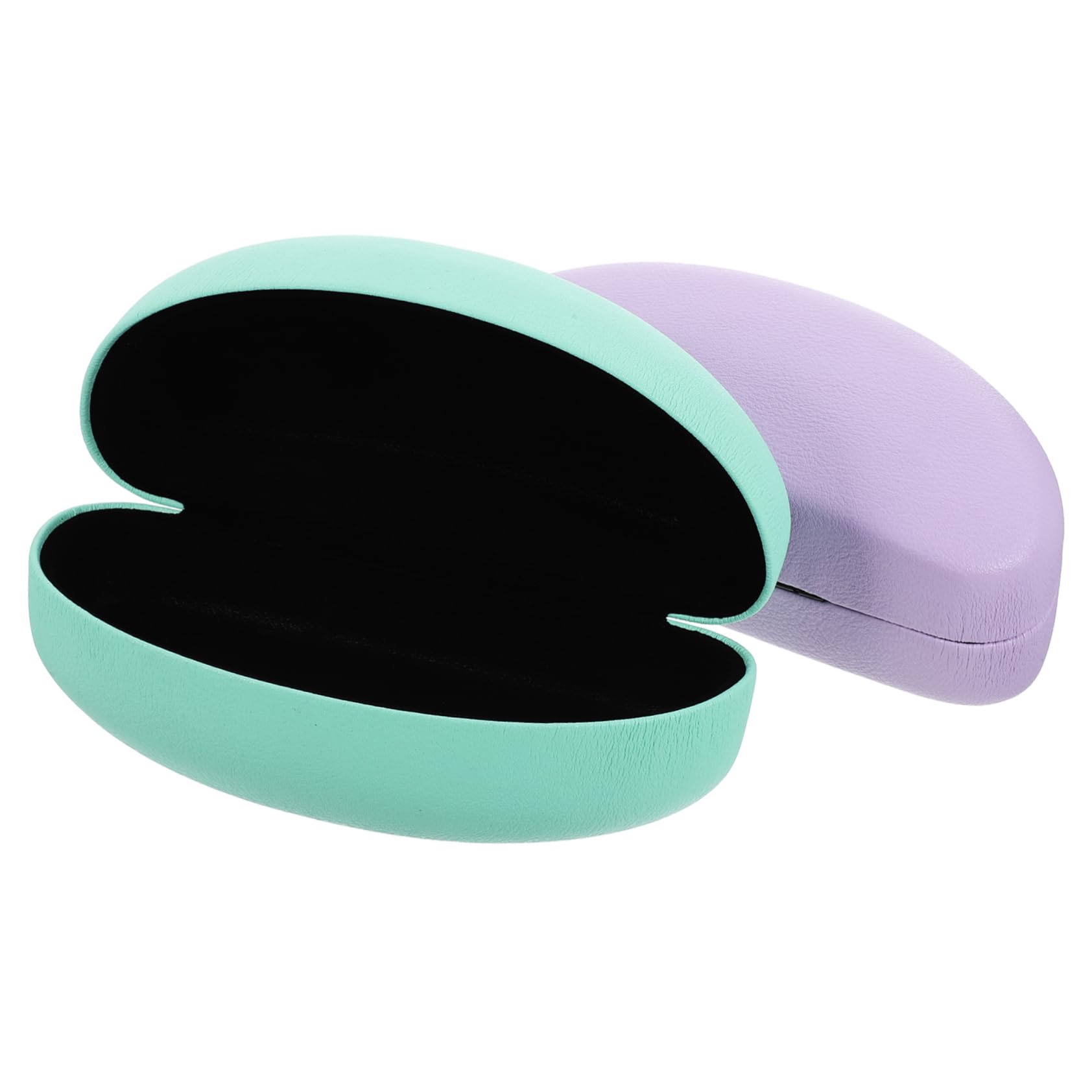 Ipetboom Custodia Per Occhiali Da Sole Conchiglia Custodia Rigida Per Occhiali Custodia Per Gli Occhiali Viaggio Organizzatore Astuccio Multiplo Donna Difficile Sottile Pu