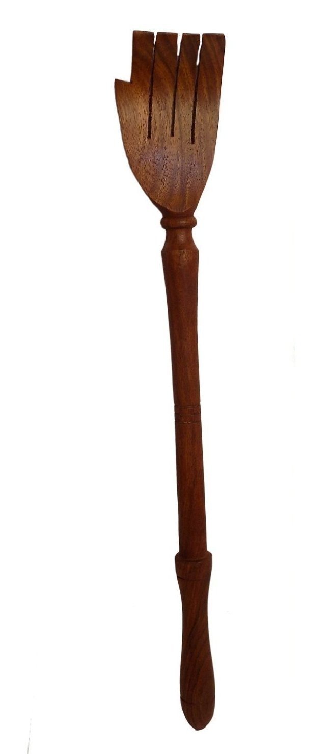 Vian Crafts'man Wooden Hand shaped back scratcher