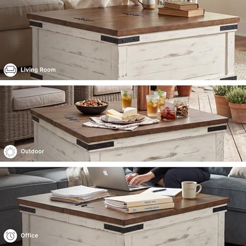 Signature Design by Ashley Wystfield Square Lift Top Coffee Table - image 6