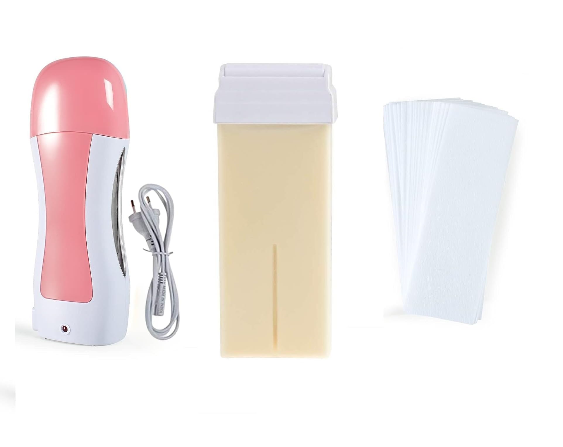 KAHRAL Wax Heater Machine Roll on Wax Hair Removal Wax Kit Wax Heater machine Wax Refill Cartridge Wax Strips Waxing kit for Women Wax(Pack of 3) (wax Roller Heater) (Wax Heater Roller Waxing Kit) (B0D3VN9YQZ) Amazon Price History, Amazon Price Tracker