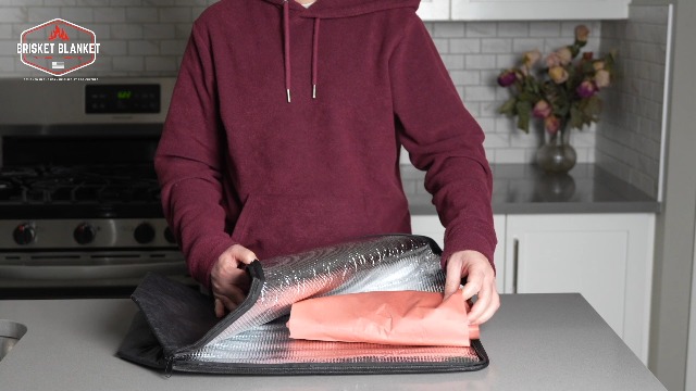 Manta Brisket Original para BBQ - Bolsa Aislante para Carne miniatura 7