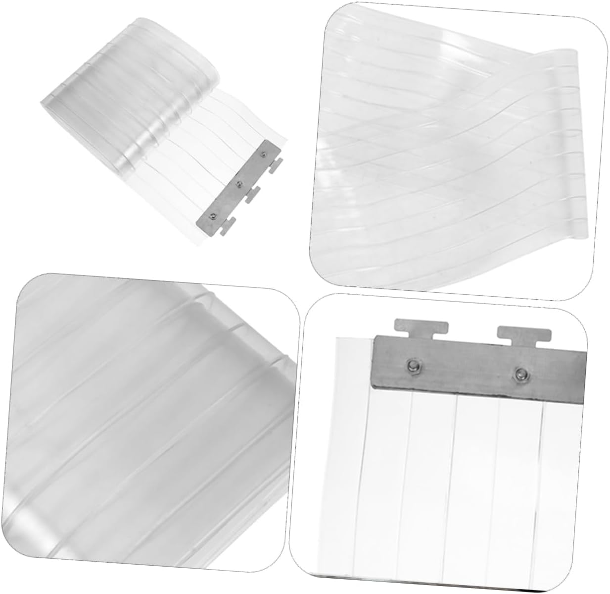 OUNONA Replacement Strip Curtain for Doors Plastic Door Curtain Divider Easy to Install Clean for Supermarkets Commercial Use Energy Efficient Temperature Control
