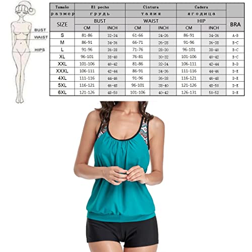 Maillot de bain tankini couvrant pour bouger librement sur la plage sans complexe - 4
