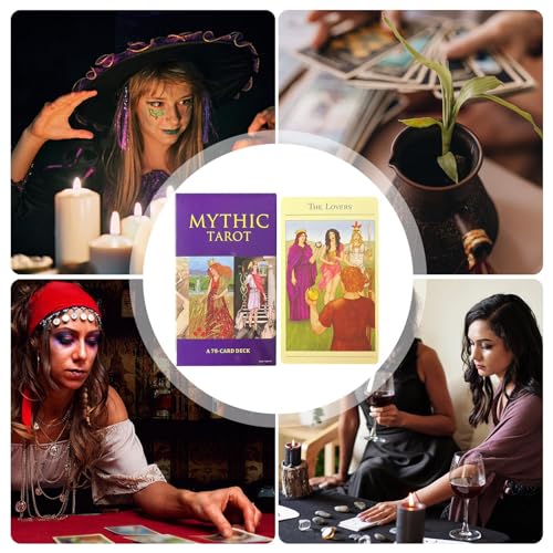 Baraja de Tarot Mítica 78 Cartas para Principiantes