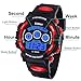 Edillas Reloj Digital Niños 50M Impermeable 7 Colores LED Relojes Deportivos Multifuncionales para Exteriores con Alarma Imagen de Edillas Reloj Digital Niños 50M Impermeable 7 Colores LED Relojes Deportivos Multifuncionales para Exteriores con Alarma