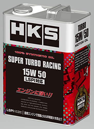 Amazon | HKS スーパーレーシングオイル SUPER TURBO RACING 15W-50 4L