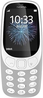 MT000736 3310 Unlocked Dual UK SIM-Free Mobile Phone - Grey