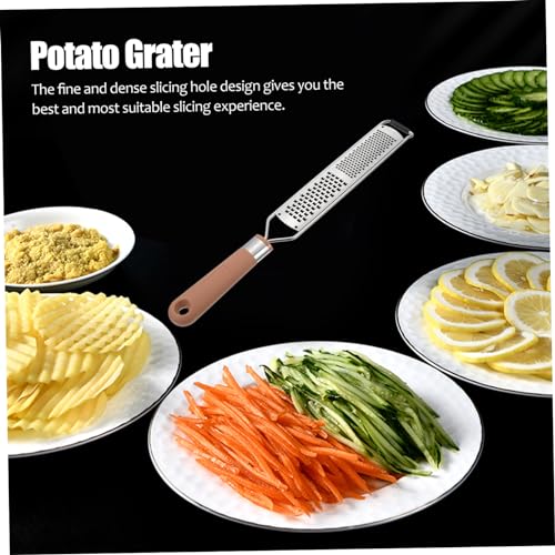 Rallador manual de acero inoxidable para queso y vegetales miniatura 4