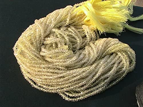 Faites rayonner vos créations avec les reflets du quartz citron facetté - 3