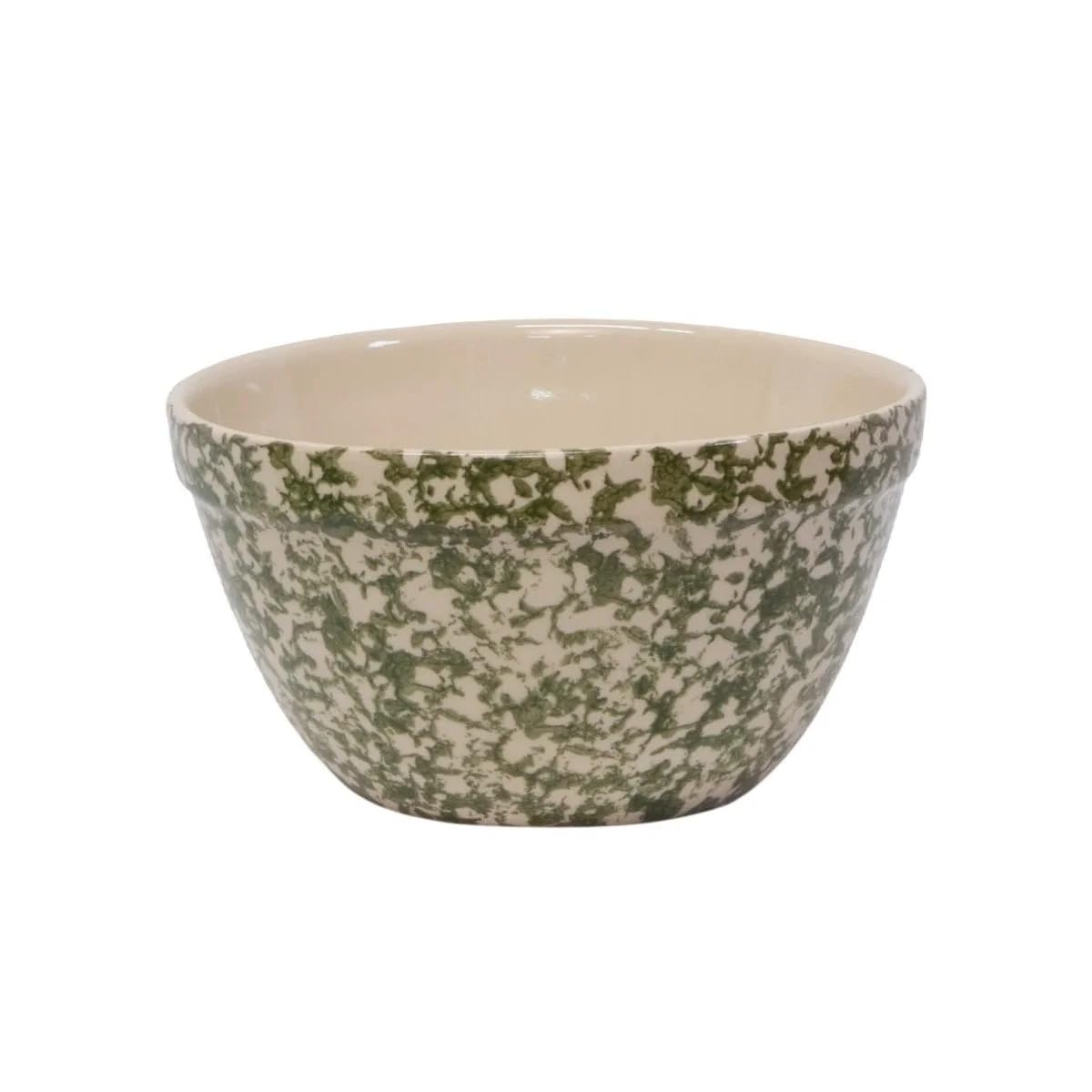 Ohio Stoneware Bowl — Shoulder Sponge Green