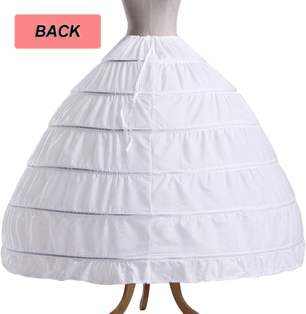 Hoop Skirt for Women Ball Gown Petticoat Skirt Slip Crinoline Underskirt - Image 8