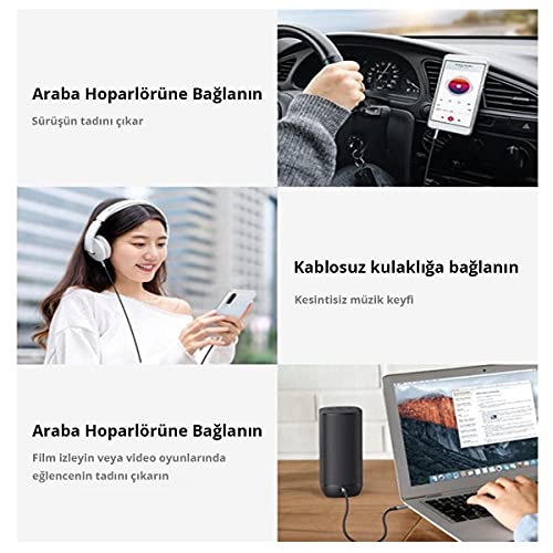 Image of Ugreen 3.5mm Hi-Fi Male to Male TRRS Aux Audio and Microphone Cable 1.5 Meter Black