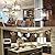 LUXRITE Vintage Candelabra LED Bulb 60W Equivalent, 550 Lumens, 4000K Cool White, LED Chandelier Light Bulbs 5W, Dimmable, Clear Glass, Filament Candle Bulbs, UL Listed, E12 Base (6 Pack)