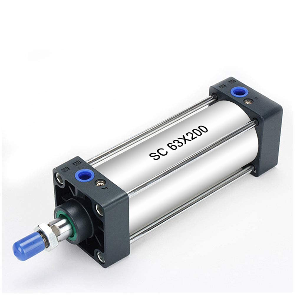 Beduan Pneumatic Mini Air Cylinder MAL 25 x 100 Screwed Piston Rod Dual Action 25mm Bore 100mm Stroke — Amazon image 9