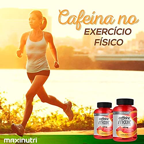 Caffeine Maxx (Cafeina) 420mg 120 cápsulas Maxinutri