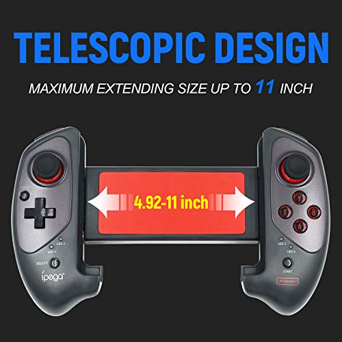 Mcbazel Pg-9083S Wireless 3.0 Stretching Extendable Gamepad Telescopic Game Controller Joystick Pad For 5-10 Inch Android Smart Phone Tablet Windows Pc thumb #5