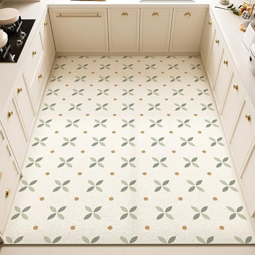 [DLAWF] �L�b�`���}�b�g �@����䏊�} �b�g PVC ���� ������� ����~�� �R�� �h�� �ᔽ�� �I�����W �������ȒP �k�� ���p ����~�߃L�b�`�����O ���K 40*60 �t���A�}�b�g ���󂢂炸 �^���f�B���O���O ����ɂ��� �����O�}�b�g �䏊