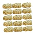 Mikikit Versatile Outdoor Firelighters 32pcs Natural Wooden Rolls for Emergency Camping Hiking