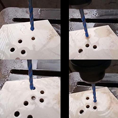Juego de 7 brocas triangulares para madera 3-12 mm miniatura 3
