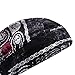 Elephant Brand Doo Rag 100% Cotton - Skull Cap Beanie for Cycling - Head Wrap Pack of 3 (Skulls)