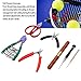 SPYMINNPOO Racket Stringing Tool Set, Tennis & Badminton Racket Stringing Maintenance & Repair Kit with Storage Bag